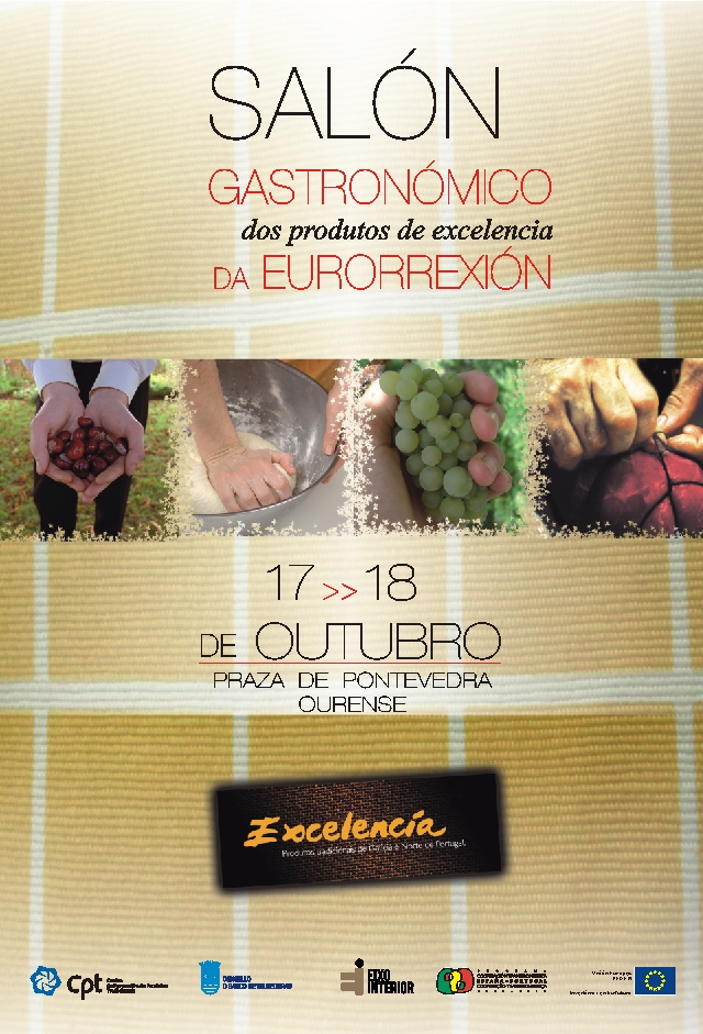 Cartel anunciador del Salón Gastronómico de Ourense